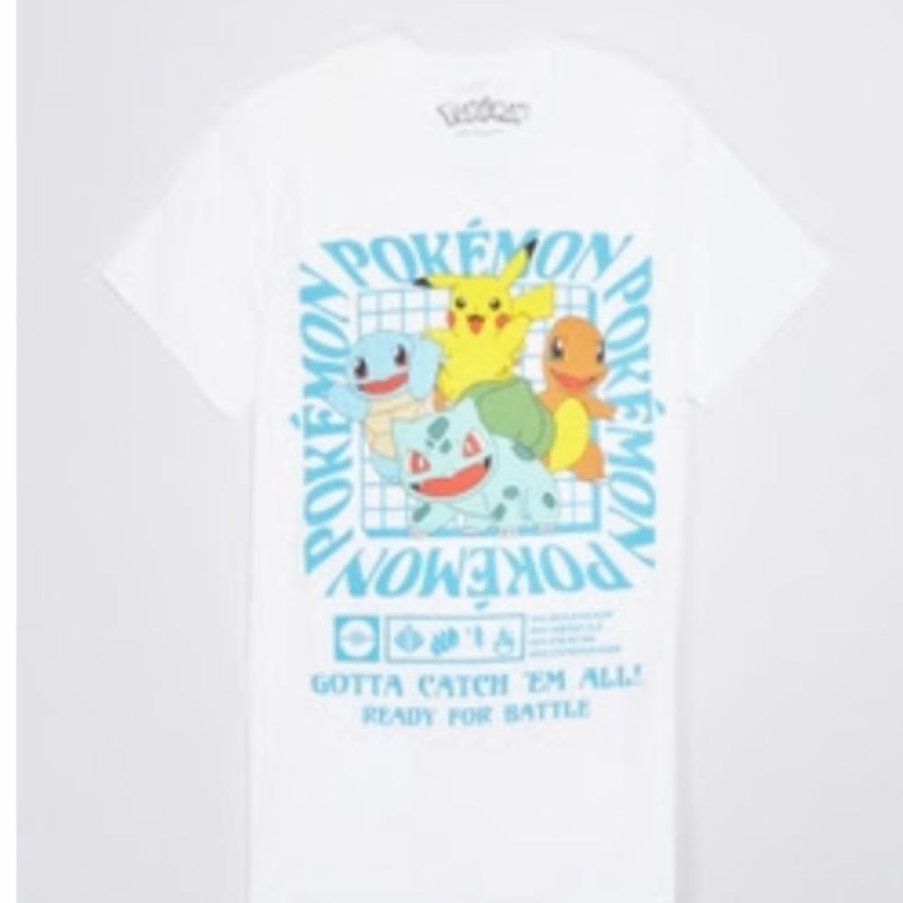 New Pokémon graphic shirt